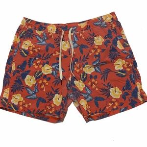 Fair Harbor Tropical Floral Swim Trunks